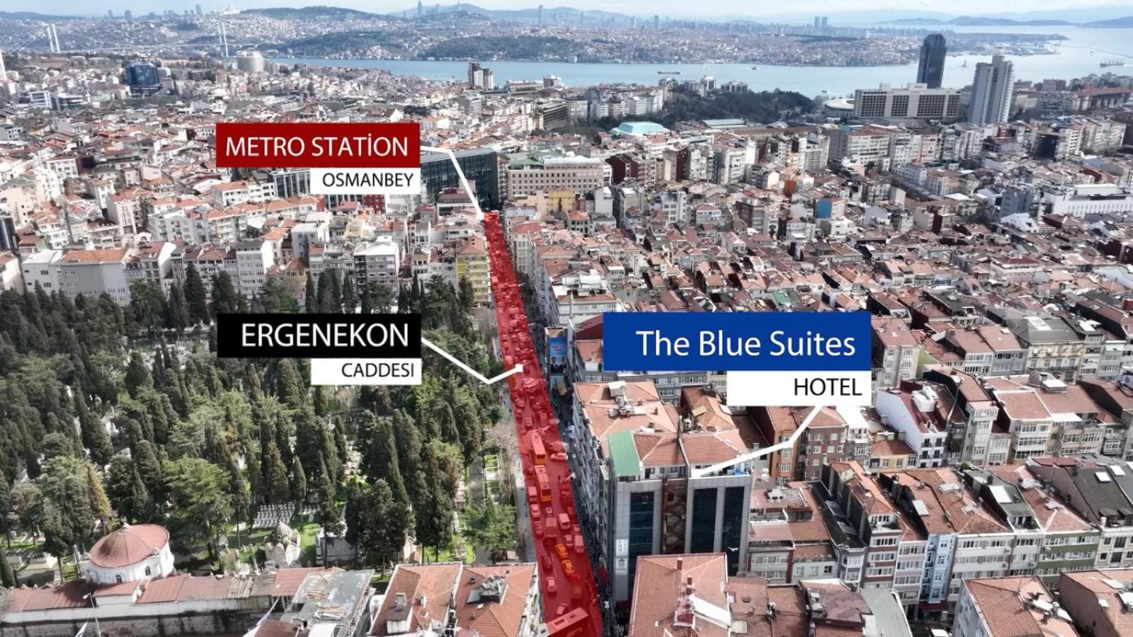 The Blue Suites Istanbul Exteriör bild